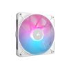 iCUE LINK RX140 RGB 140mm PWM-Lüfter - Magnetisches Kuppellager - Einzelner Gehäuselüfter - Weiß - Leiser und Effizienter Lüfter für Computer-Gehäuse